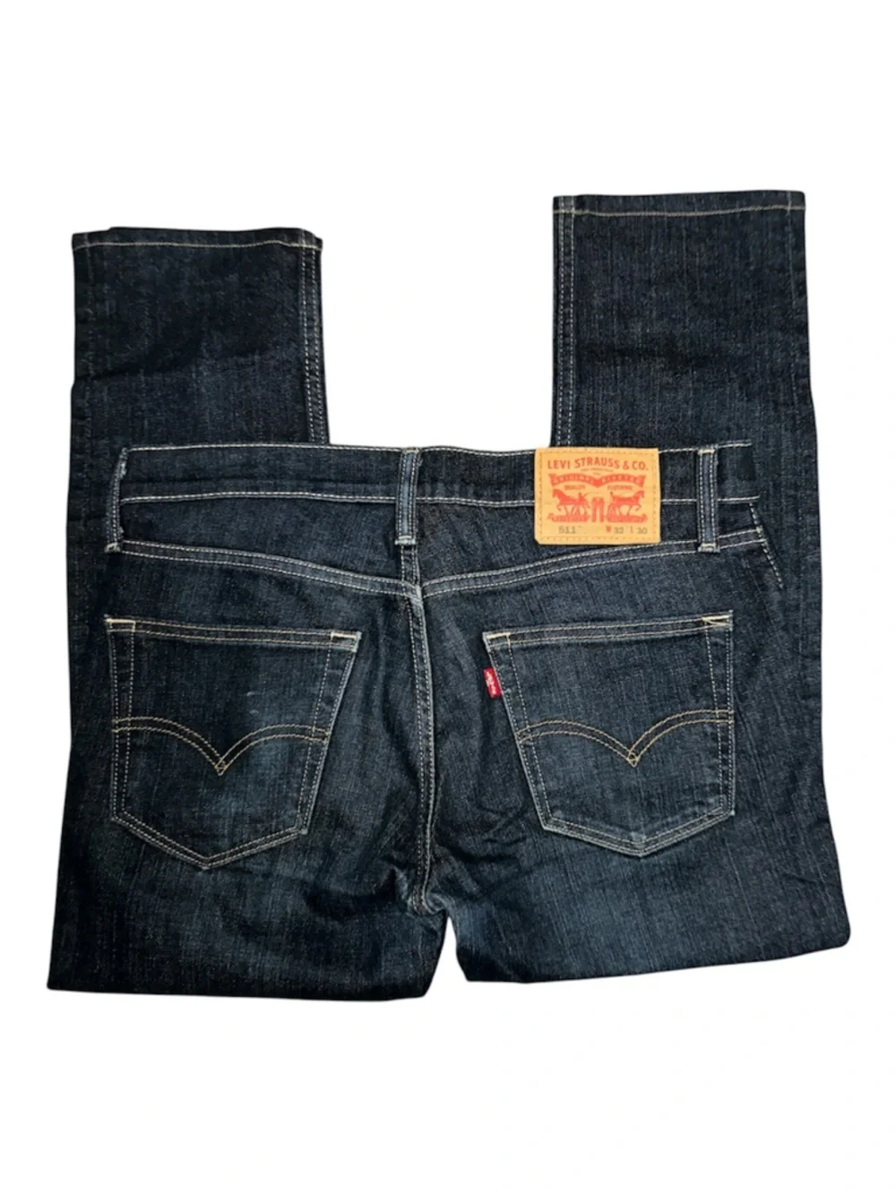 Levi’s 511 Slim Fit Men’s Jeans Dark Wash W32 L30 Classic Denim